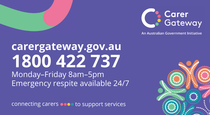 Carer Gateway Emergency Respite 1800 422 737