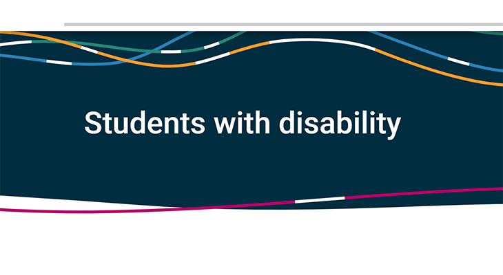 Students with disability