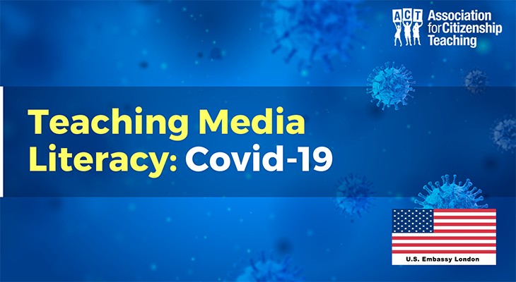 Title image "Teaching Media Literacy: Covid-19"